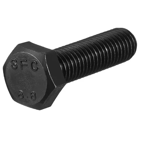 Bulong Đầu Lục Giác Thép Đen 8.8 DIN933 Ren Suốt